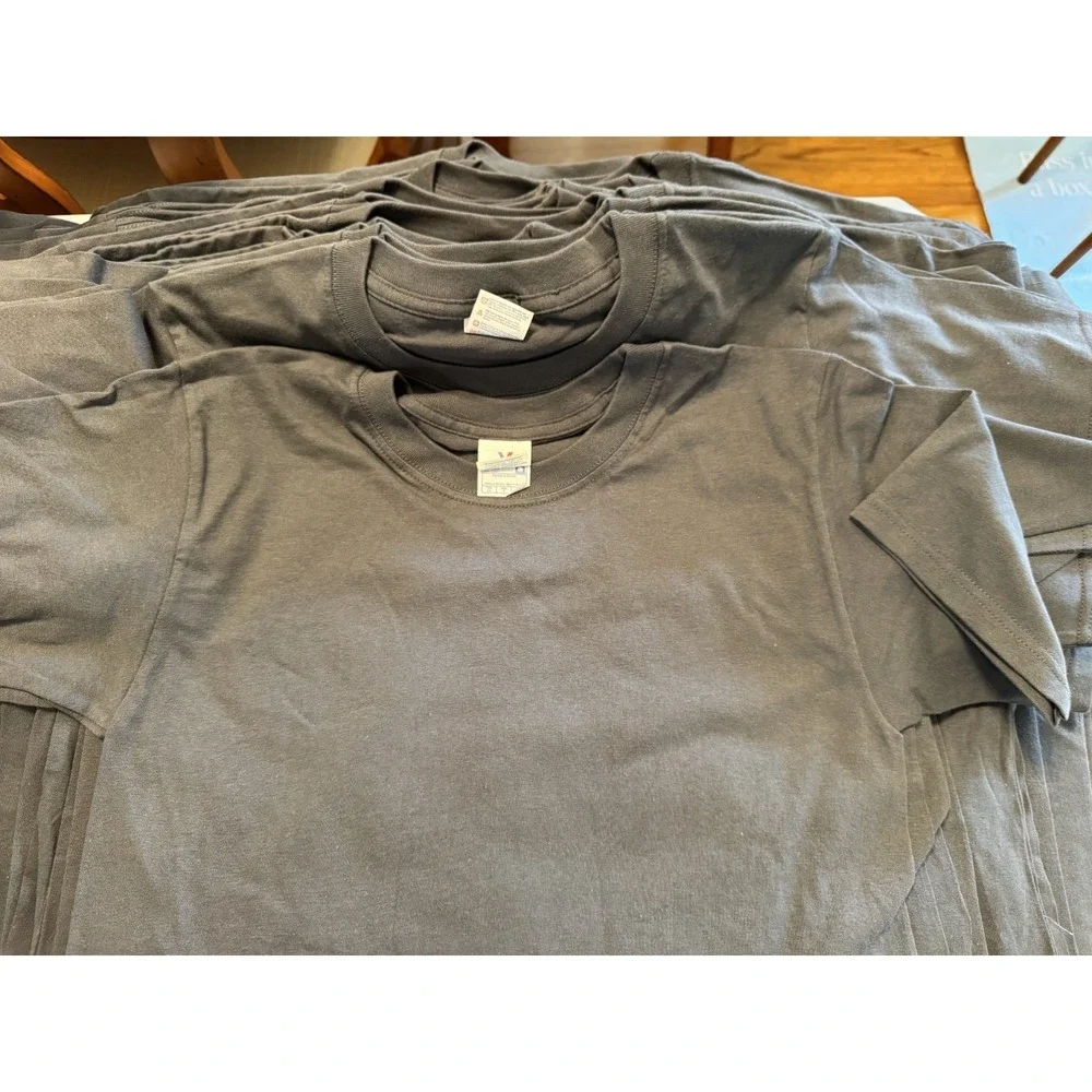 24 Wholesale Lot Mens T-Shirts Yazbek Cotton S-3XL Reseller Bulk Pack New - Picture 7 of 12